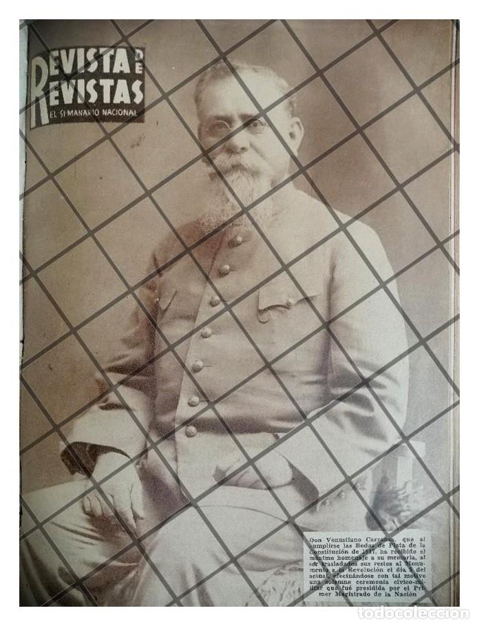 Collezionismo di affissi: AFICHE RETRO HOMENAJE A VENUSTIANO CARRANZA 1942