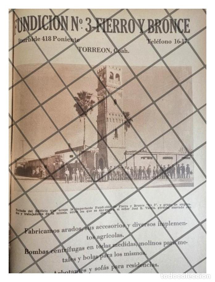 Collezionismo di affissi: AFICHE RETRO FUNDICION No.3 FIERRO Y BRONCE TORREON 1942