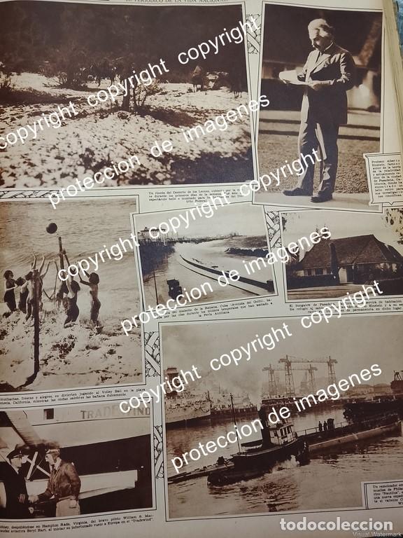 Collezionismo di affissi: AFICHE ANTIGUO. ALBERT EINSTEIN / DESIERTO DE LOS LEONES Y MAS 1931