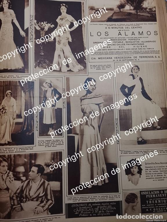 Collezionismo di affissi: AFICHE ANTIGUO. ACTRIZ LUANA ALCA&Ntilde;IZ Y MODAS DE 1931 /ARTISTAS