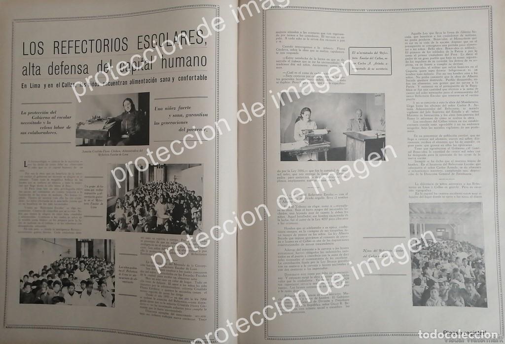 Collezionismo di affissi: AFICHE ANTIGUO, ESCUELAS Y SISTEMA EDUCATIVO DE PERU 1937