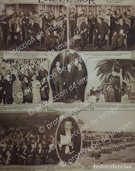 Collezionismo di affissi: AFICHE ANTIGUO, EMILIO PORTES GIL Y DIPLOMATICOS 1930 / Politicos