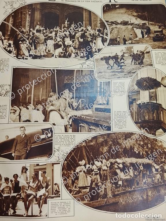 Sammeln von Plakaten: CARTEL ANTIGUO. CATEDRAL METROPOLITANA, DOMINGO DE RAMOS 1930 RELIGION