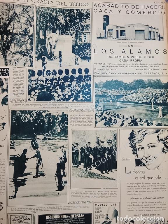 Sammeln von Plakaten: CARTEL ANTIGUO. INICIOS DE LA COLONIA LOS ALAMOS D.F 1930 Y OTROS /BIENES RAICES /2