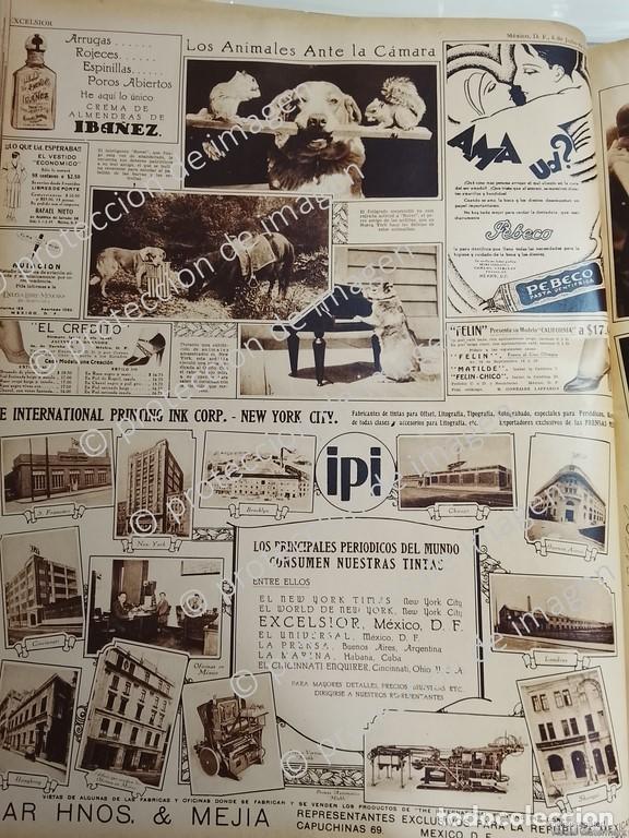 Sammeln von Plakaten: CARTEL ANTIGUO. TINTAS, IPI. INTERNATIONAL PRINTING INK CO. 1930 Y OTROS /EMPRESAS