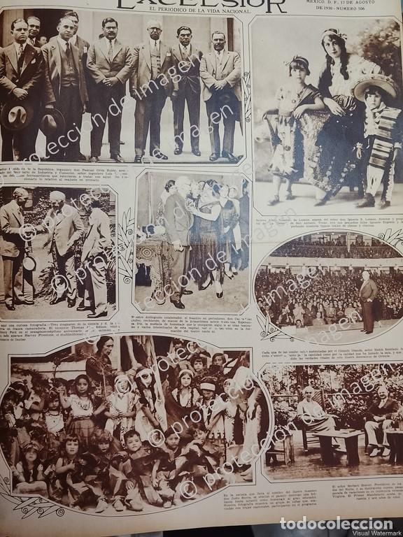 Sammeln von Plakaten: CARTEL ANTIGUO. TOMAS ALBA EDISON Y HENRY FORD / Y OTROS 1930 /EMPRESARIOS