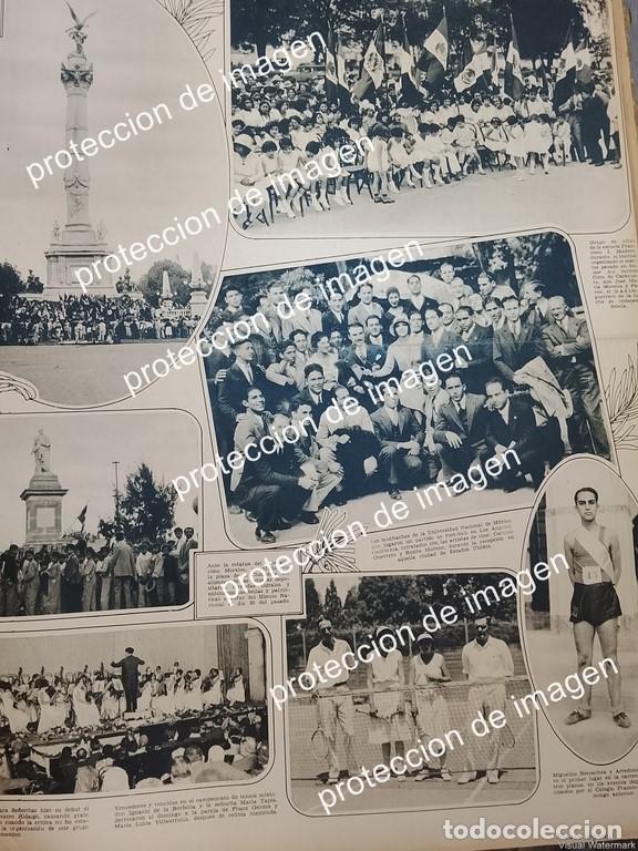 Coleccionismo de carteles: CARTEL VINTAGE. EQUIPO UNAM DE FUTBOL AMERICANO Y OTROS 1930 ROSITA MORENO