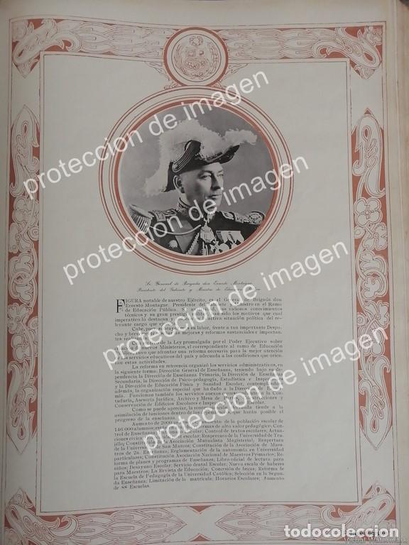 Sammeln von Plakaten: AFICHE ANTIGUO, GENERAL. ERNESTO MONTAGNE MARKHOLZ 1936, MILITARES DE PERU