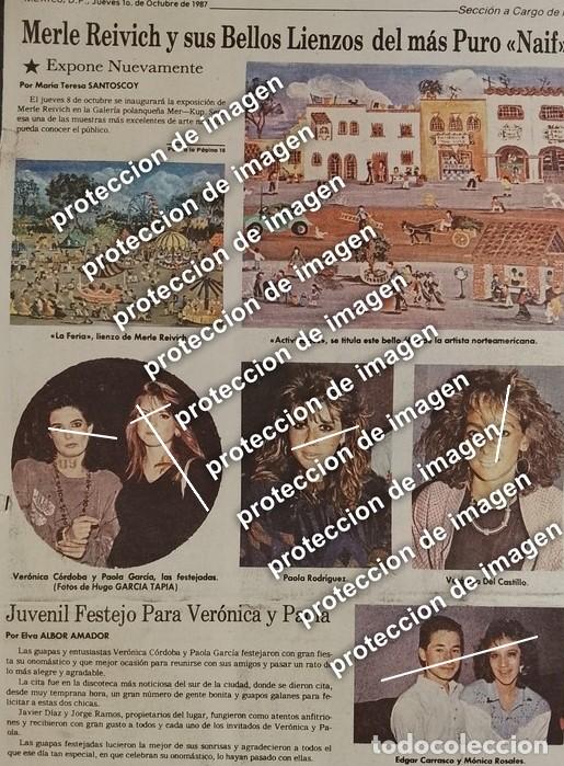 Colecionismo de cartazes: CARTEL ANTIGUO, EXPOSICION DE ARTE DE MERLE REIVICH 1987 /Pintores