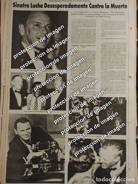 Colecionismo de cartazes: AFICHE RETRO, FRANK SINATRA LUCHA CONTRA EL CANCER 1987 /ARTISTAS