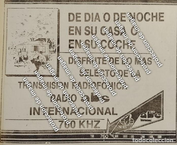 Colecionismo de cartazes: AFICHE RETRO, RADIO ABC 760KHZ 1987 /RADIO DIFUSORAS