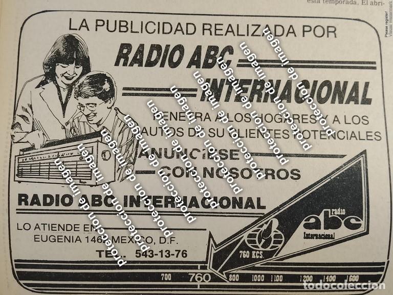 Coleccionismo de carteles: AFICHE RETRO, RADIO ABC 760KHZ 1987 /RADIO DIFUSORAS /4