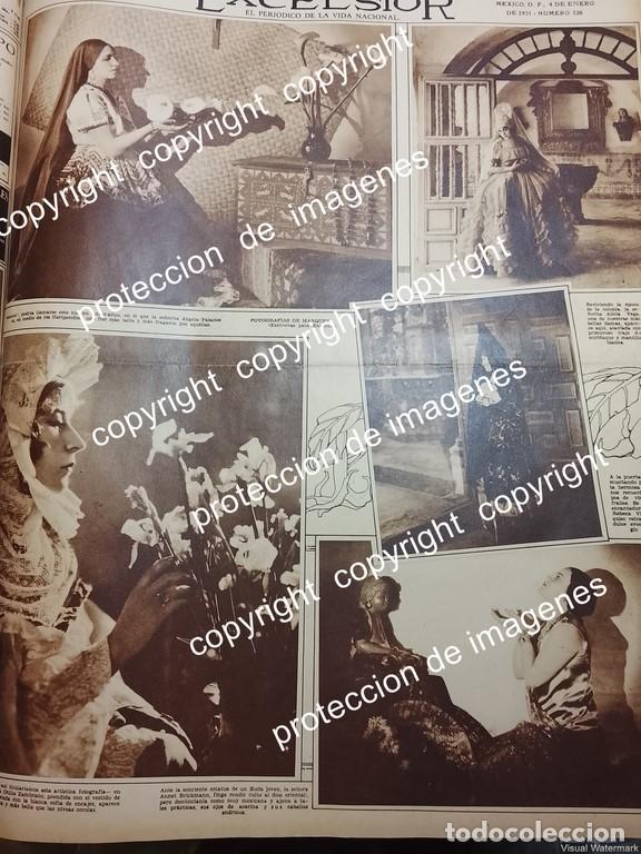 Coleccionismo de carteles: AFICHE ANTIGUO. MUJERES MEXICANAS, FOTOGRAFO LUIS MARQUEZ 1930 OTILIA ZAMBRANO /ALBERT EINSTEIN ETC