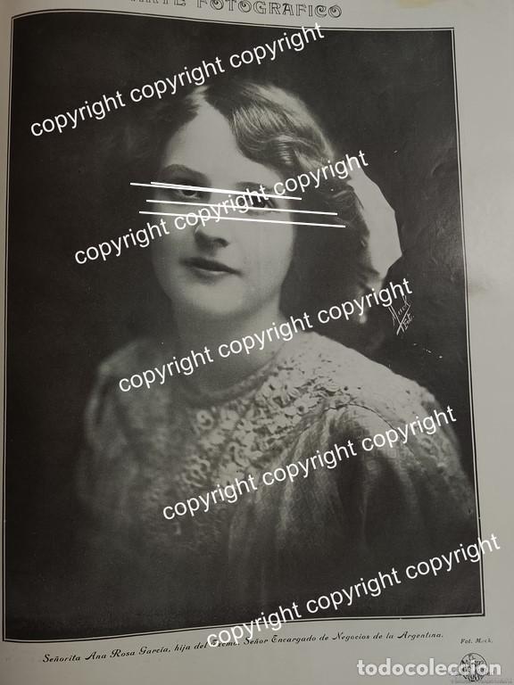 Collectionnisme d'affiches: HOJA DE PRENSA ANTIGUA 1911 ANA ROSA GARCIA, HIJA DE JACINTO SIXTO GARCIA