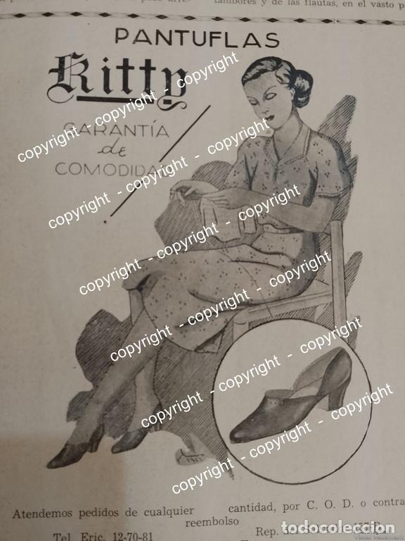 Collectionnisme d'affiches: AFICHE DE PUBLICIDAD ANTIGUA. PANTUNFLAS RITTH 1941