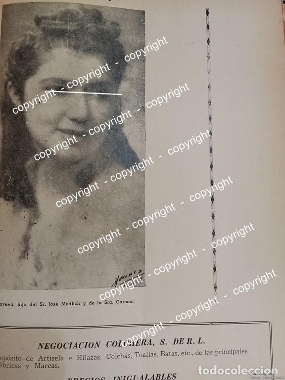 Collectionnisme d'affiches: HOJA DE PRENSA ANTIGUA. NOTA: GENOVEVA MEDLICH 1941 ( DE JOSE MEDLICH )