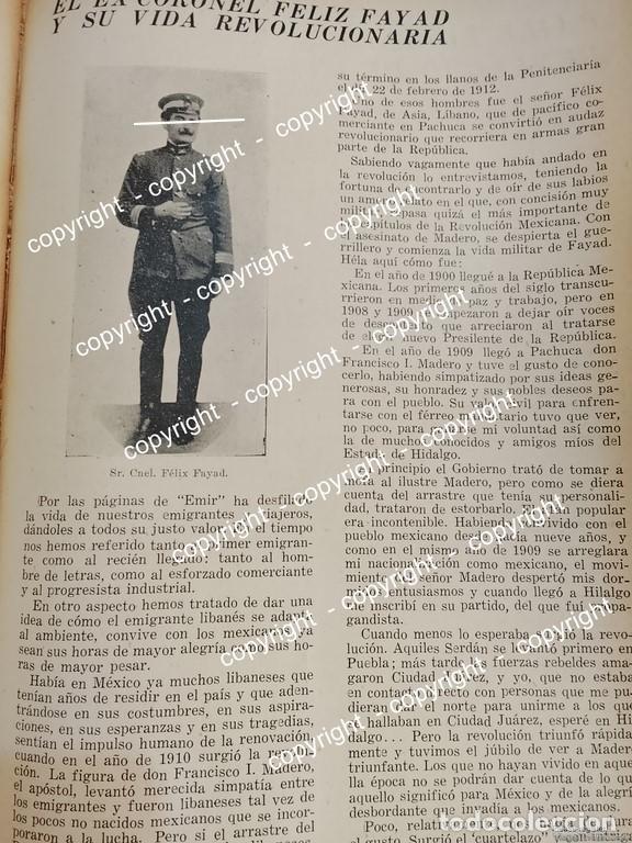 Collectionnisme d'affiches: HOJA DE PRENSA ANTIGUA. SOBRE EL CORONEL. FELIX FAYAD 1941 / ASM