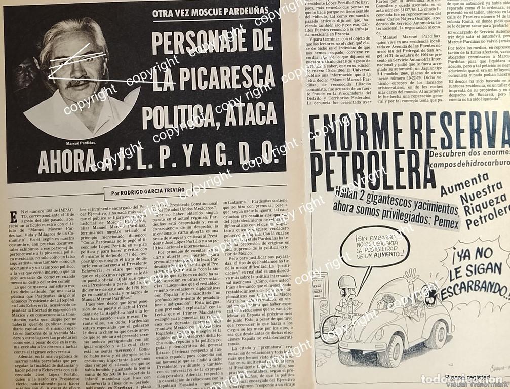 Collectionnisme d'affiches: AFICHE RETRO. MANUEL MOSCUE PARDUE&Ntilde;AS /POLITICOS 1970s