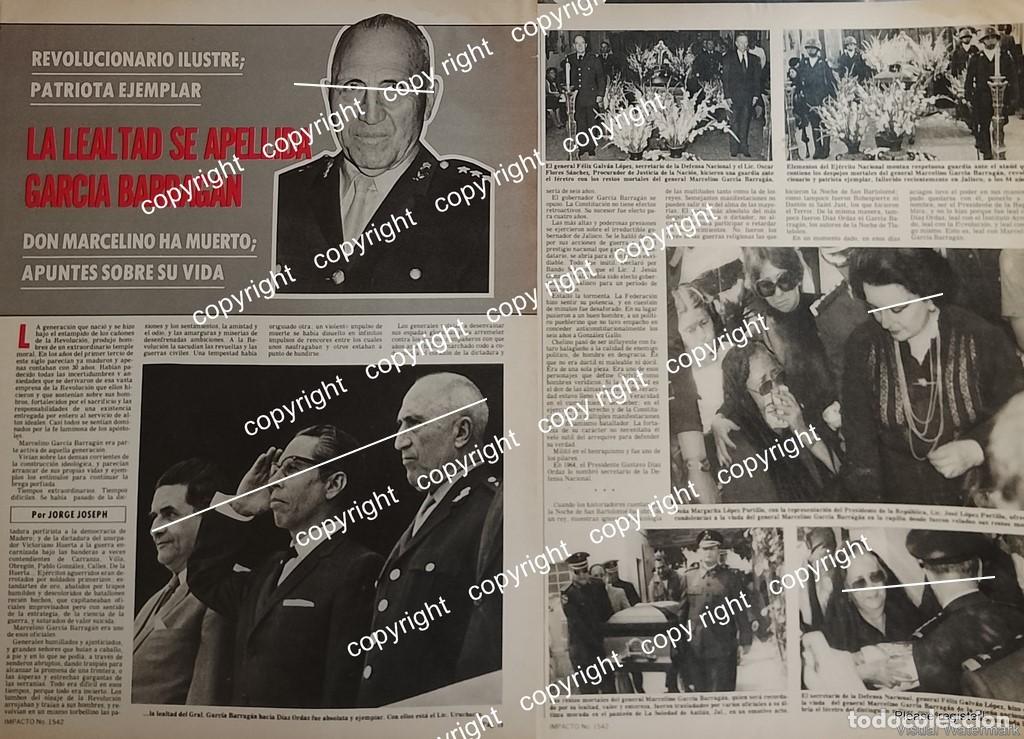 Collectionnisme d'affiches: AFICHE RETRO. MUERE EL GENERAL. MARCELINO GARCIA BARRAGAN 1979 /MILITARES