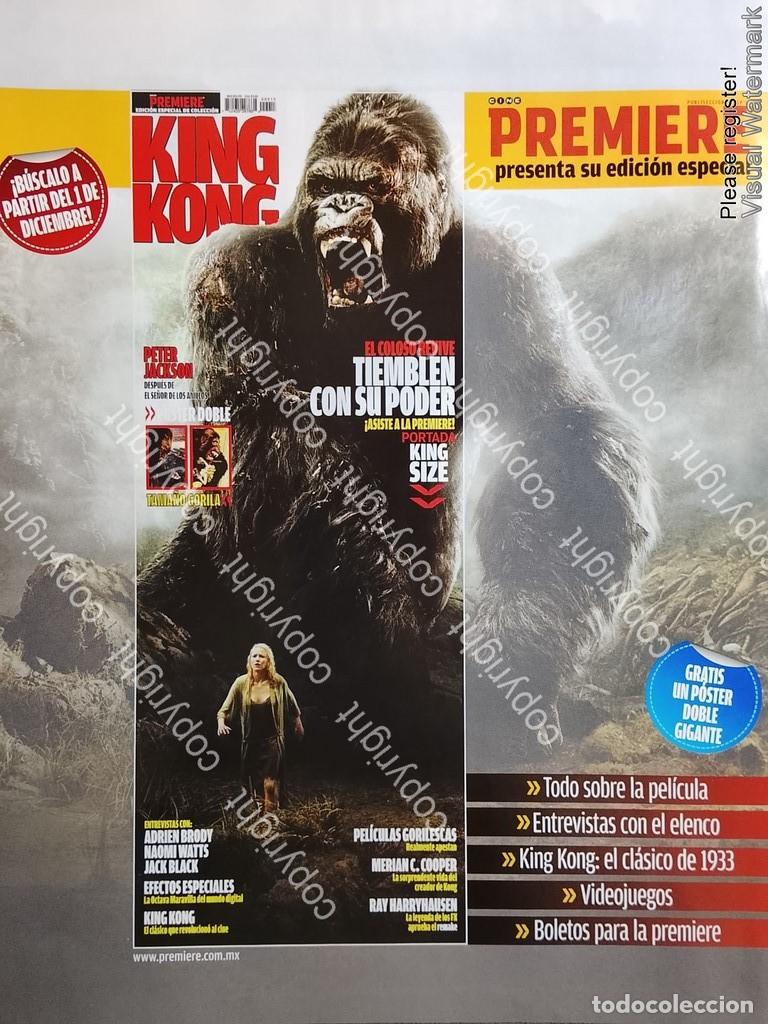 Coleccionismo de carteles: CARTEL PUBLICITARIO RETRO. PELICULA KING KONG 2005