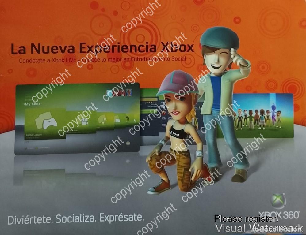 Poster collecting: CARTEL PUBLICITARIO RETRO. LANZAMIENTO DE XBOX 360 2005 /VIDEO JUEGOS