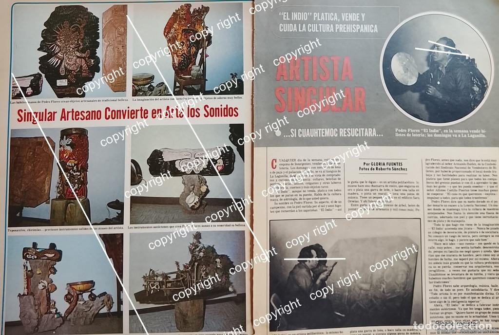 Poster collecting: AFICHE VINTAGE. EL ARTISTA ARTESANO. PEDRO FLORES. EL INDIO 1979