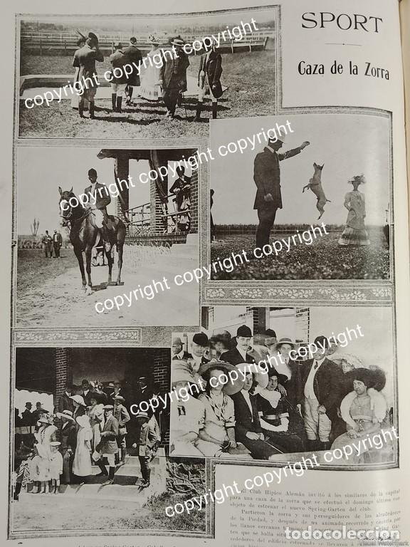 Poster collecting: AFICHE ANTIGUO 1911 CLUB HIPICO ALEMAN, COL. LA CONDESA /ASM