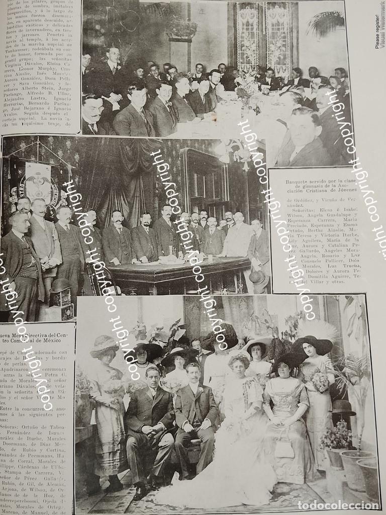 Poster collecting: AFICHE ANTIGUO 1911 BODA. ESPARZA ESCUDERO Y OTRAS NOTAS. / ASM