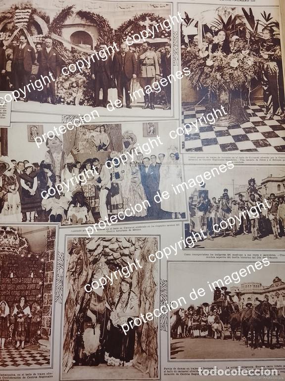 Collectionnisme d'affiches: AFICHE ANTIGUO. CARNAVALES VARIOS D.F Y PRESIDENTE ORTIZ RUBIO 1931 /LDM (copia)