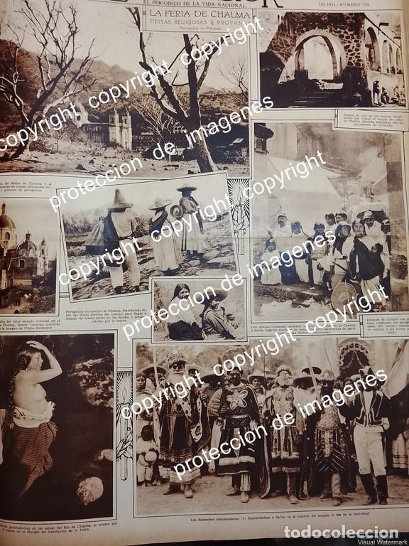 Collectionnisme d'affiches: AFICHE ANTIGUO. LA FERIA DE CHALMA /FOTOS DE LUIS MARQUEZ 1931 / LDM