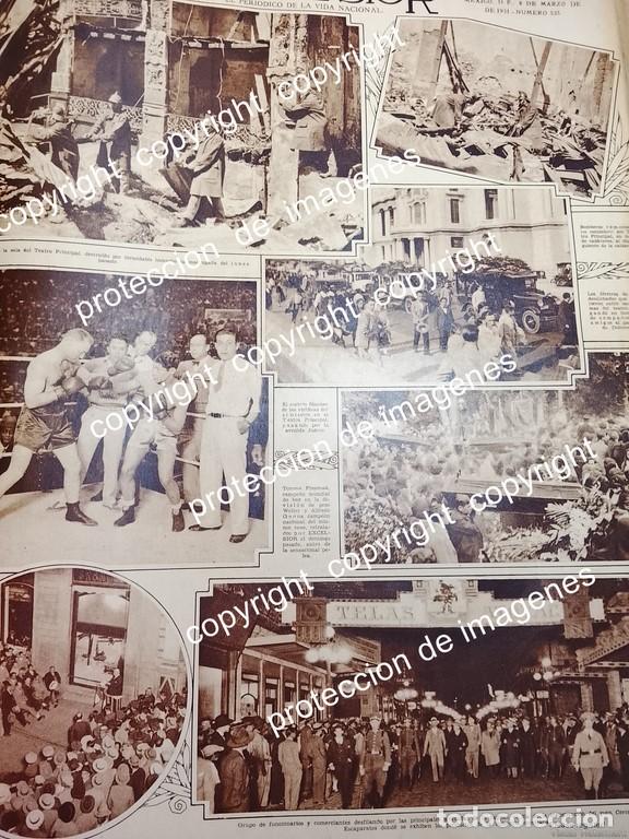 Collectionnisme d'affiches: AFICHE ANTIGUO. SE INDENCIA EL TREATRO EL PRINCIPAL 1931 /TEATROS LDM (copia)