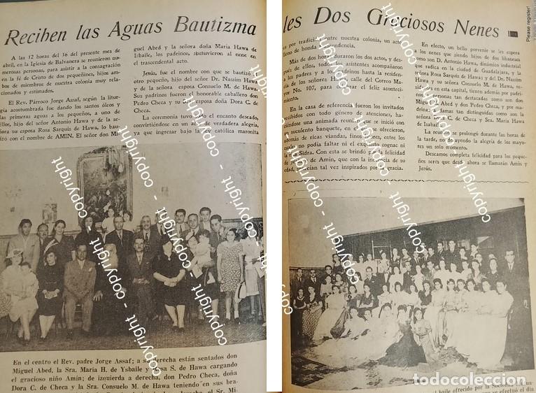 Sammeln von Plakaten: AFICHE ANTIGUO. FAMILIA HAWA HARQUIS Y EL PADRE JORGE ASSAF 1942 / ASM