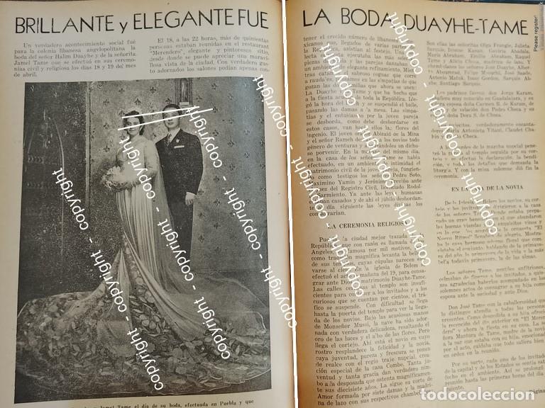 Sammeln von Plakaten: AFICHE ANTIGUO. BODA. DUAYHE TAME 1942 PUEBLA /ASM
