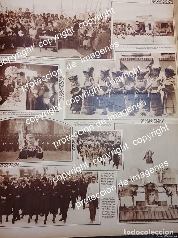 Sammeln von Plakaten: AFICHE ANTIGUO. ORTIZ RUBIO INAUGURA ESCUELA HOGAR No 2. Y MAS 1931 /LDM