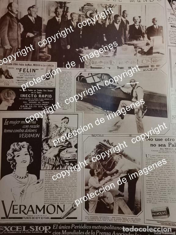 Collectionnisme d'affiches: AFICHE ANTIGUO. WILLIAM STRIBLING Y LAURA INGALLS 1931 / PILOTOS AVIACION