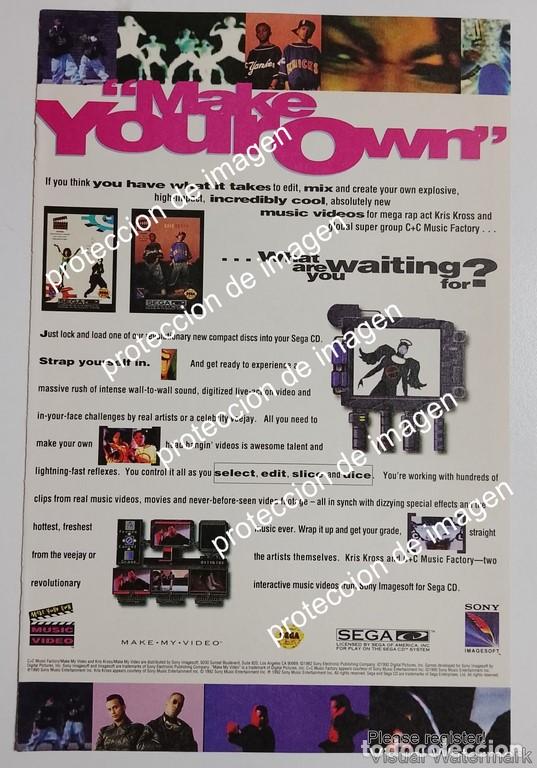 Collectionnisme d'affiches: AFICHE RETRO. CONCURSO DE VIDEO, DE VIDEO JUEGOS JUEGOS SEGA 1992