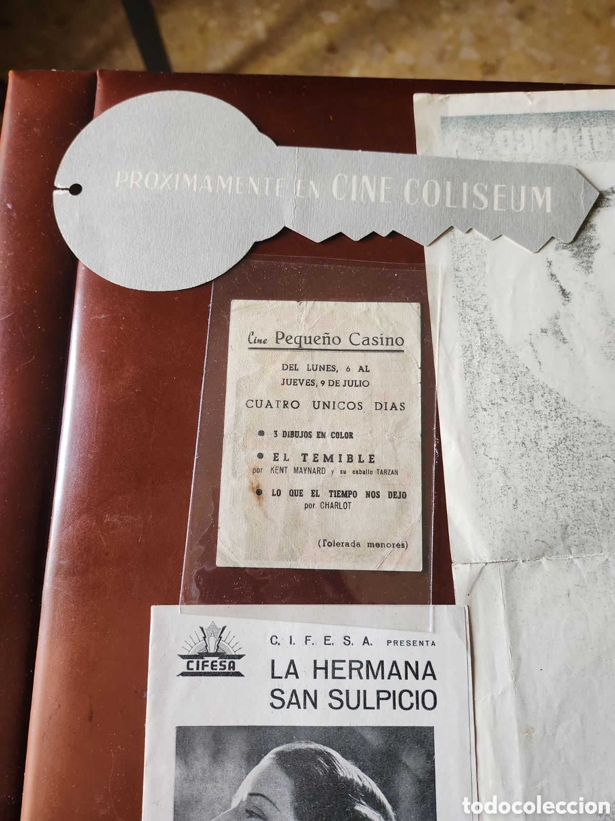 Coleccionismo de carteles: 6 antiguos programas de cine dif&iacute;ciles - Foto 8
