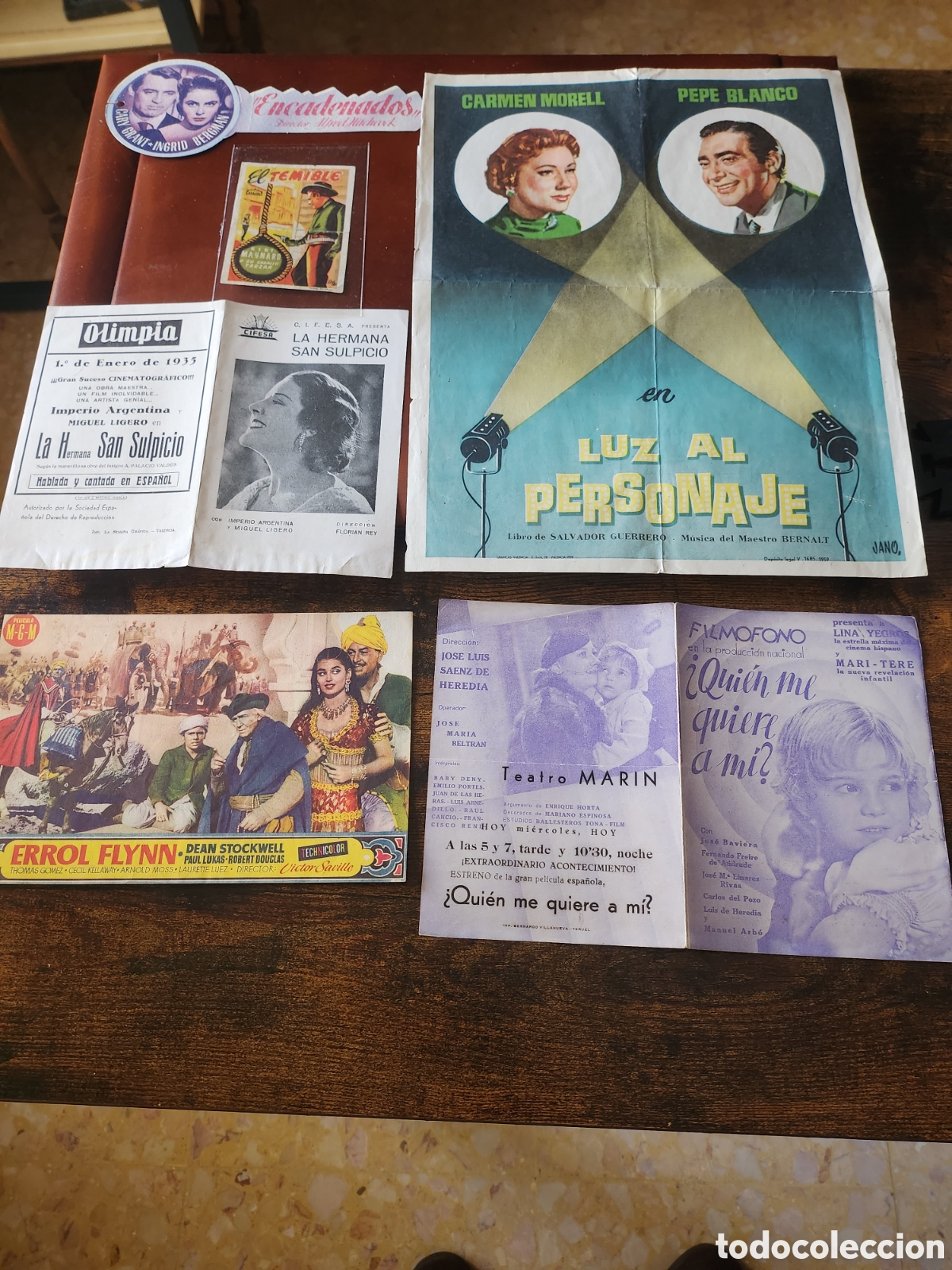 Coleccionismo de carteles: 6 antiguos programas de cine dif&iacute;ciles - Foto 1