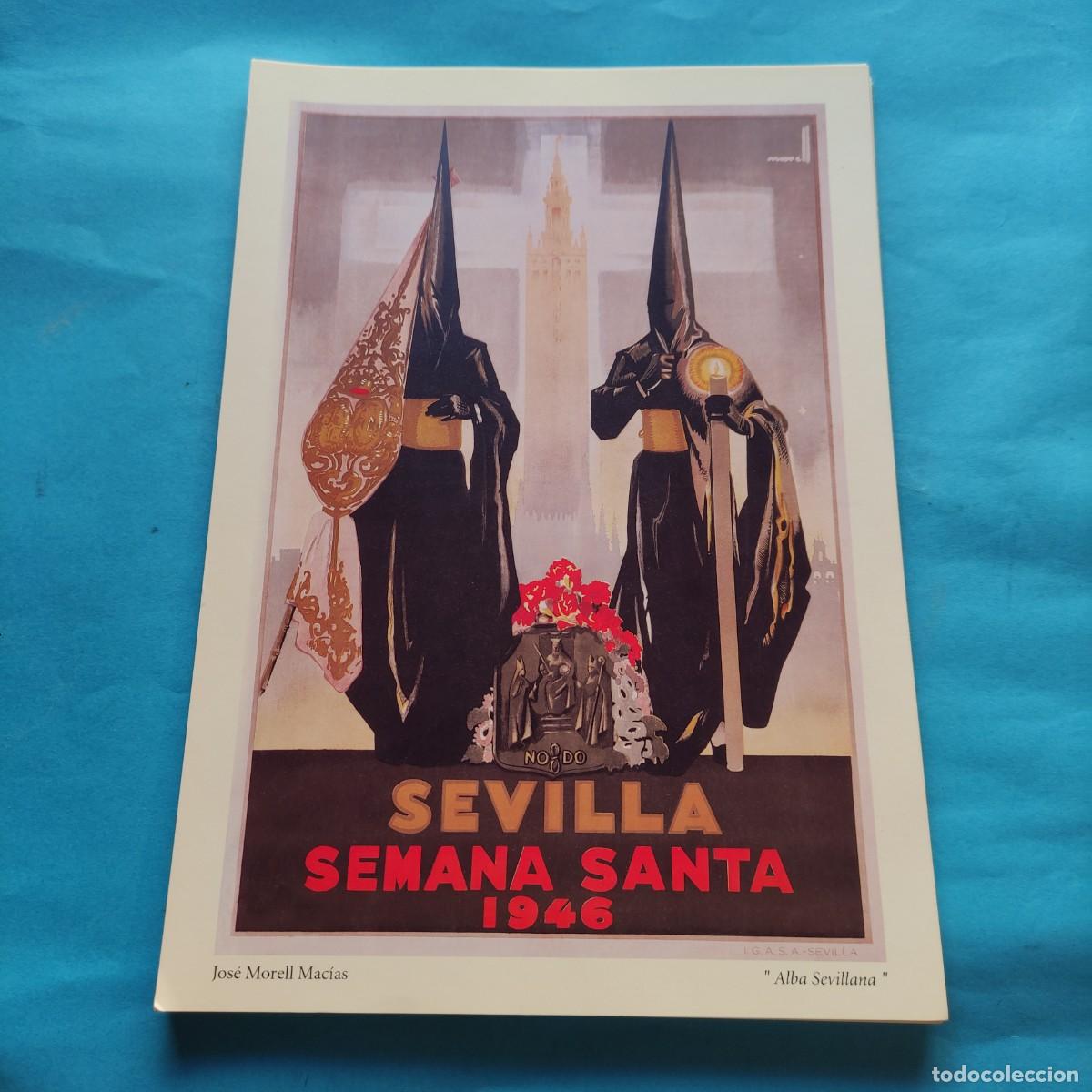 Coleccionismo de carteles: L&Aacute;MINA SEMANA SANTA DE SEVILLA. A&Ntilde;O 1978. REPRODUCCI&Oacute;N CARTELES SIGLO XX. 33X23CM