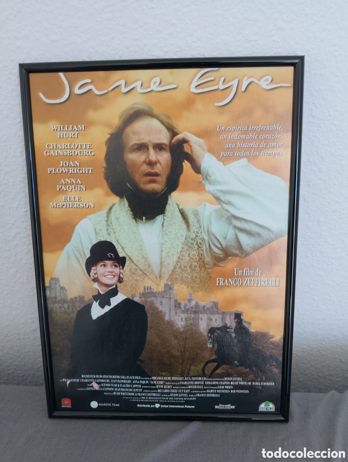 Collectionnisme d'affiches: Jane Eyre cuadro publicidad cine a&ntilde;os 90 pelicula
