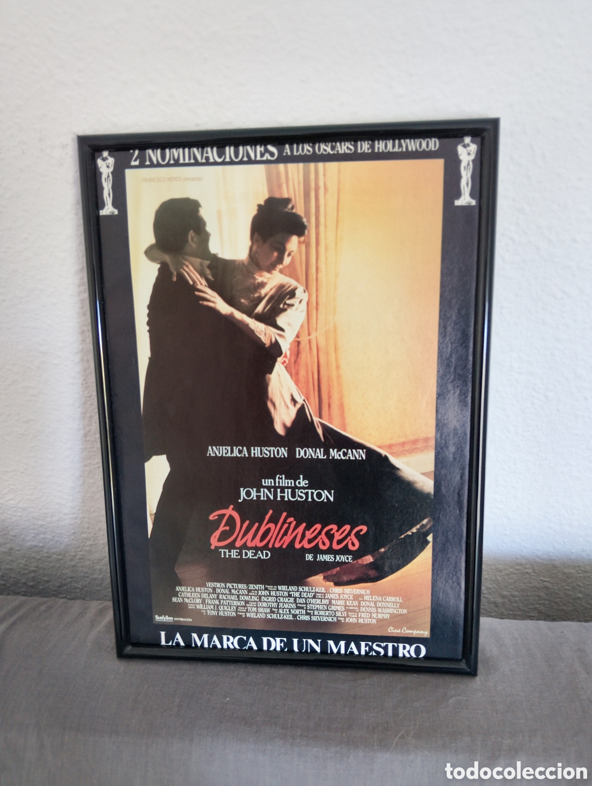 Coleccionismo de carteles: Dublineses cuadro publicidad vintage a&ntilde;os 80 pel&iacute;cula cine