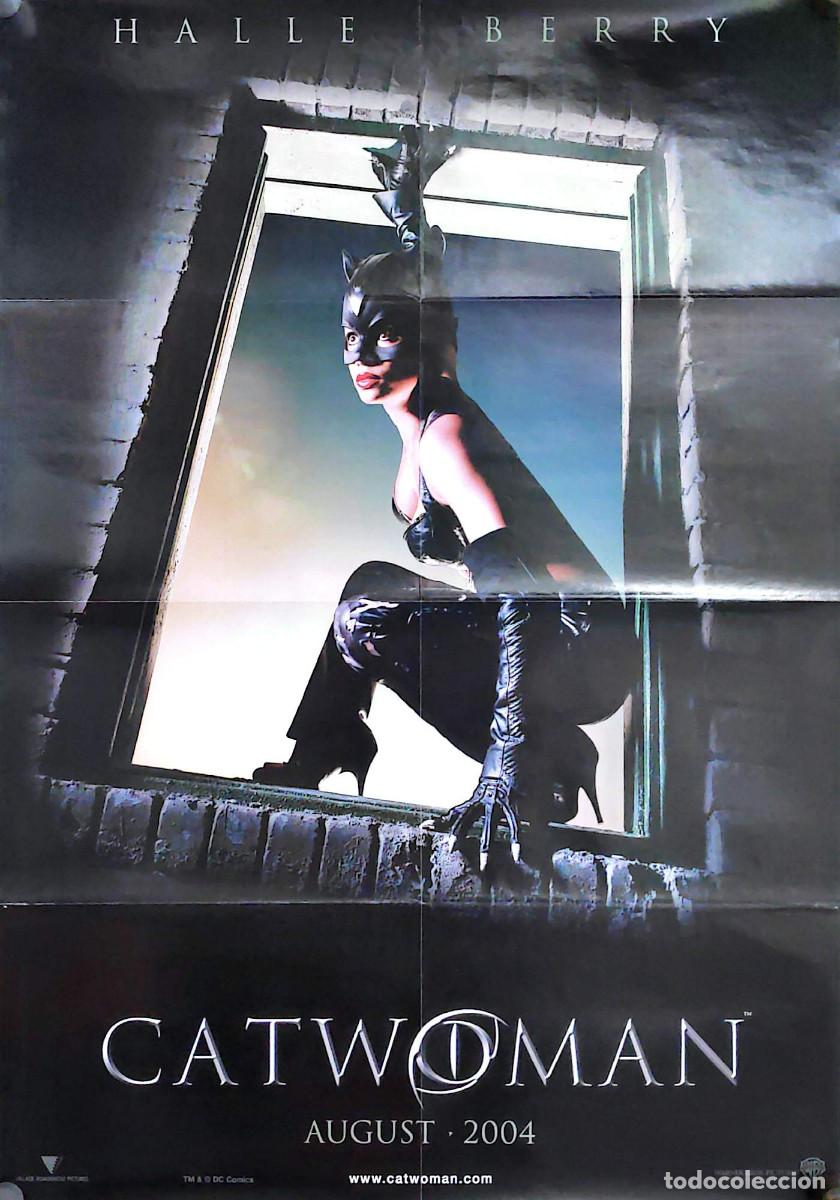 Coleccionismo de carteles: CAT WOMAN Y TROYA- POSTER 2 EN 1 / 83,5 X 59 CM