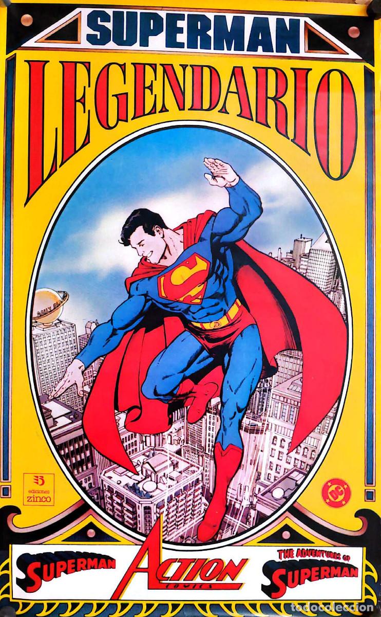 Coleccionismo de carteles: SUPERMAN - POSTER / 88,5 X 55,5 CM