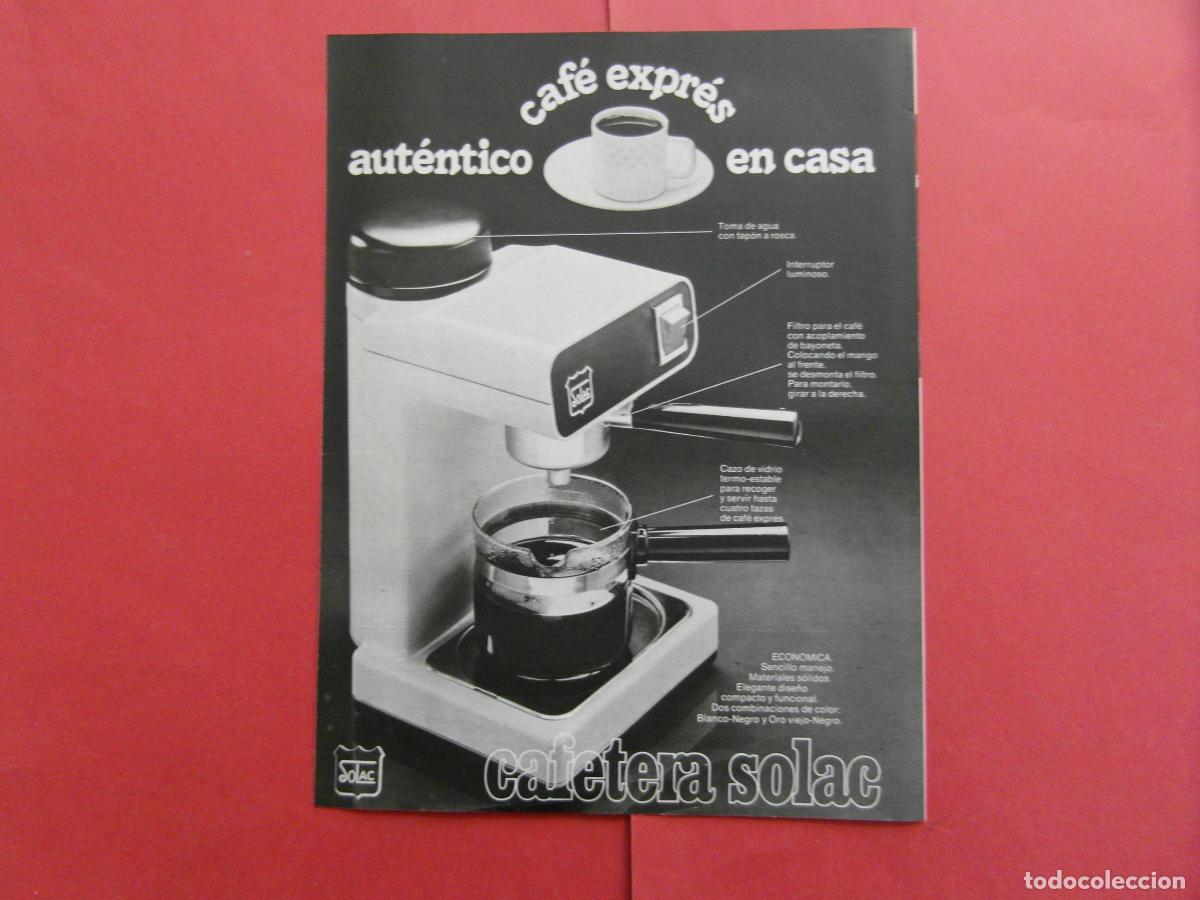 Coleccionismo de carteles: PUBLICIDAD 1979 - CAFETERA SOLAC