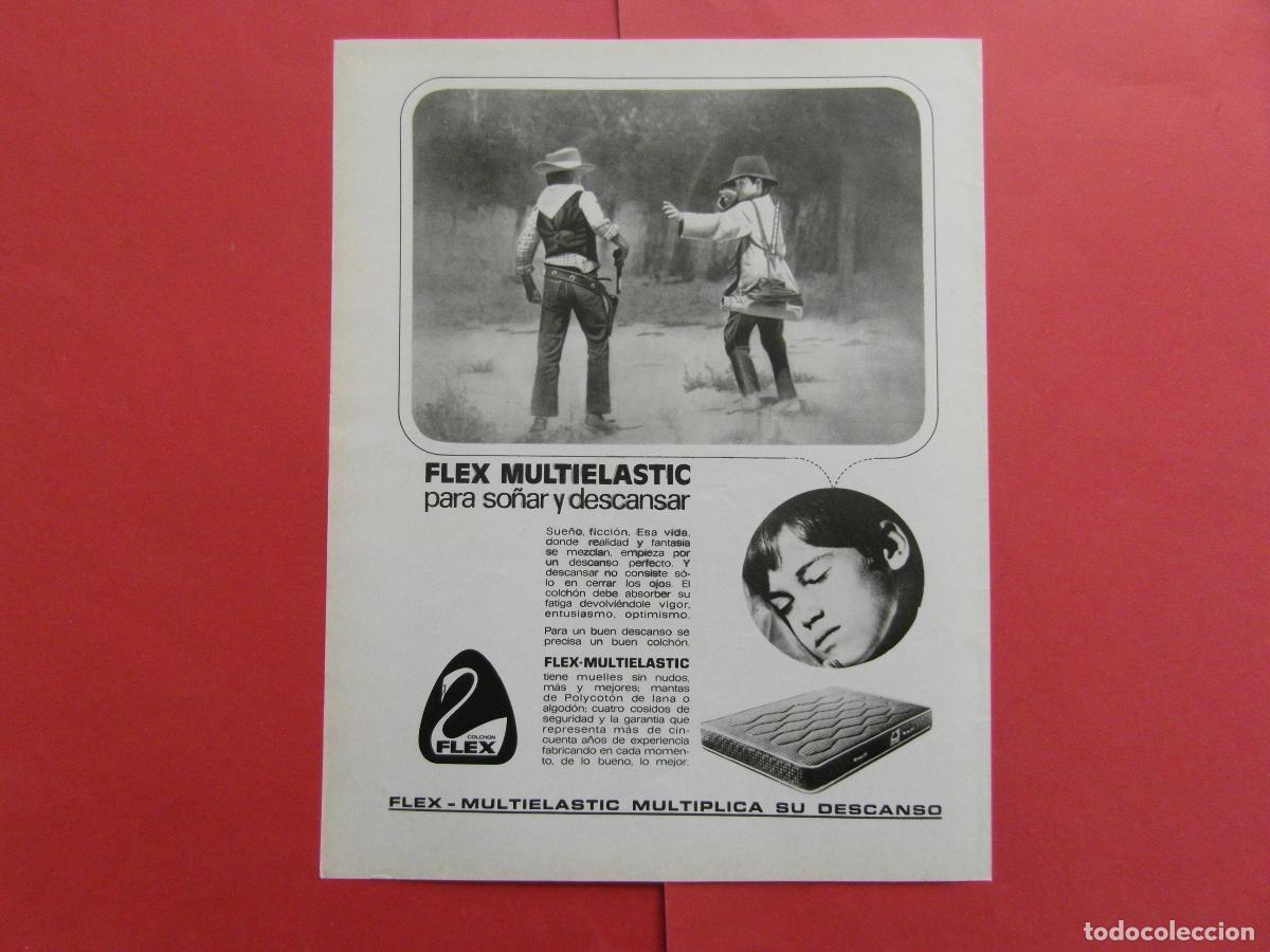 Poster collecting: PUBLICIDAD 1975 - COLCHON FLEX - SO&Ntilde;ANDO CON SER KUNG FU
