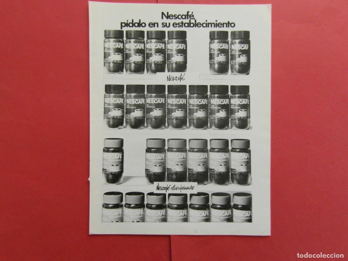 Poster collecting: PUBLICIDAD 1975 - CAFE NESCAFE