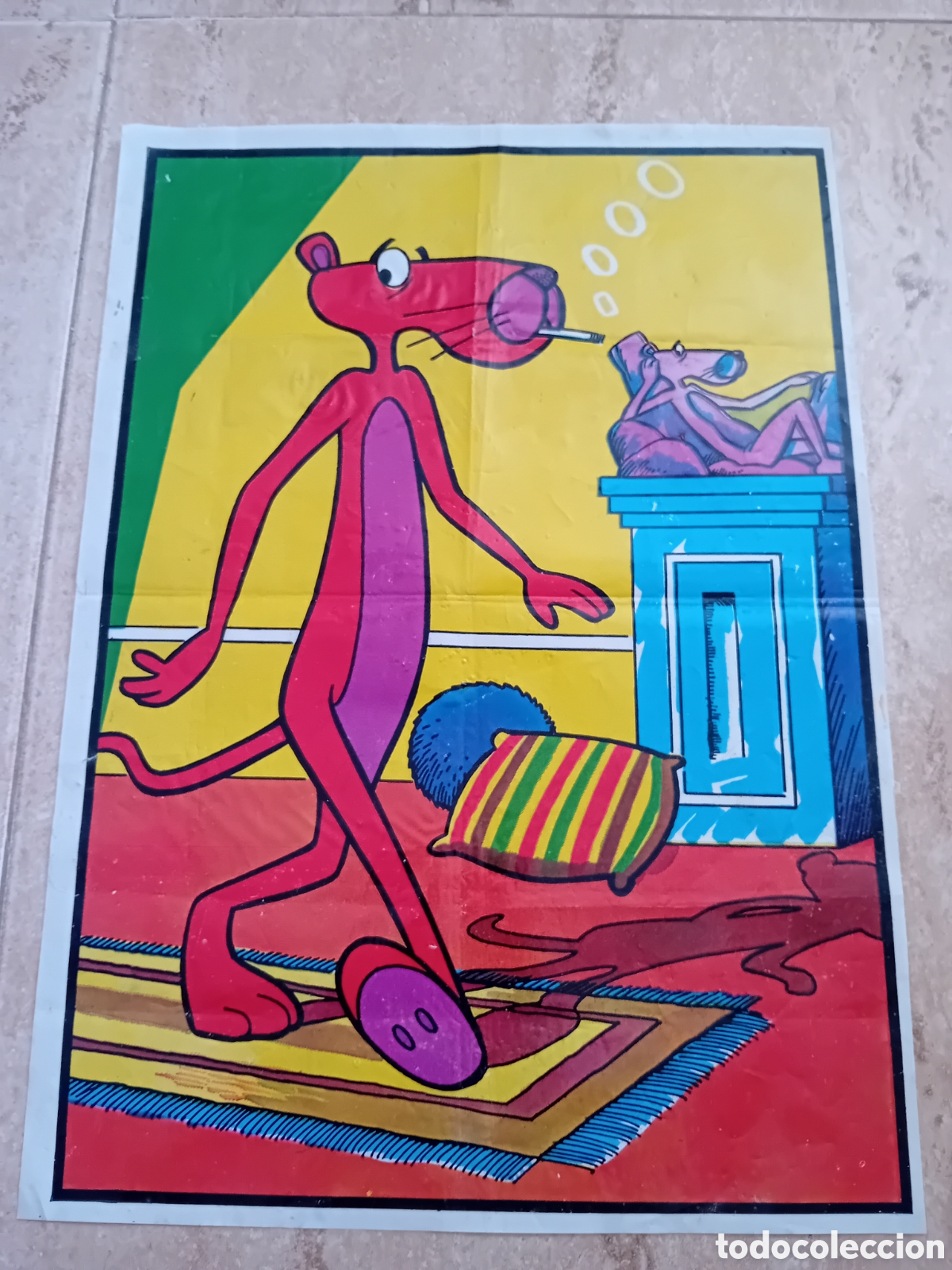 Collezionismo di affissi: Antiguo Poster La Pantera Rosa