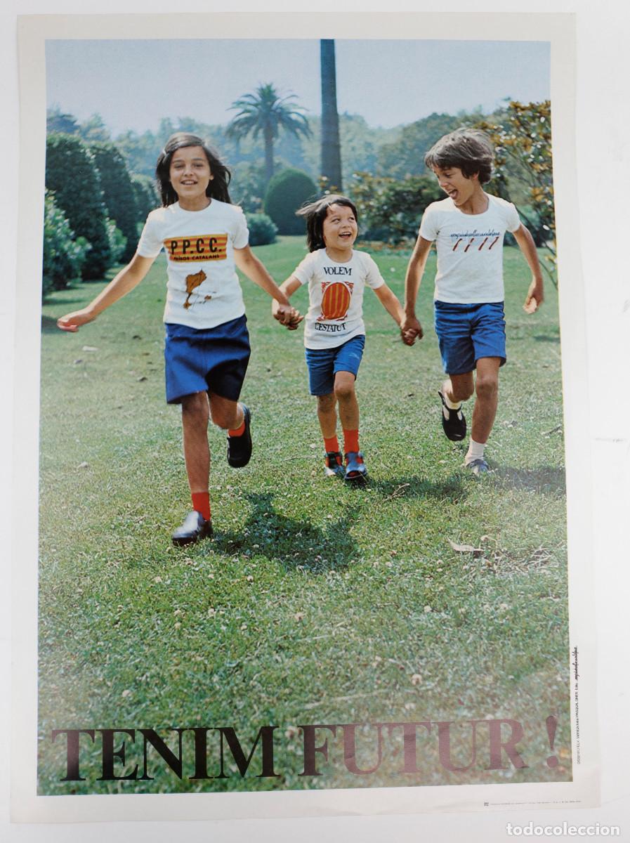 Poster collecting: TENIM FUTUR. ANY 1977, Cartell 43x60cm.