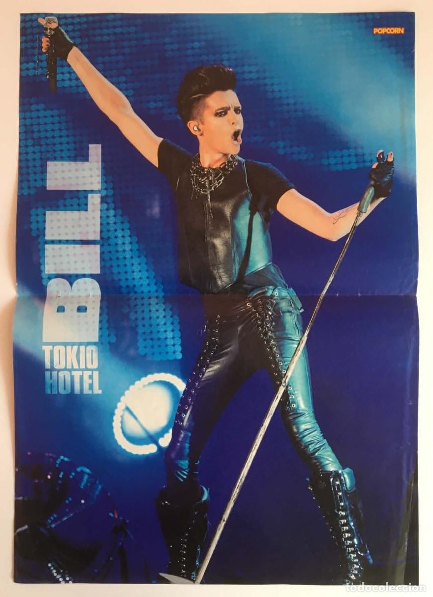 Coleccionismo de carteles: Bill Kaulitz Tokio Hotel / Sido Double-Sided Poster A3 - Popcorn Magazine Germany 2010 Music