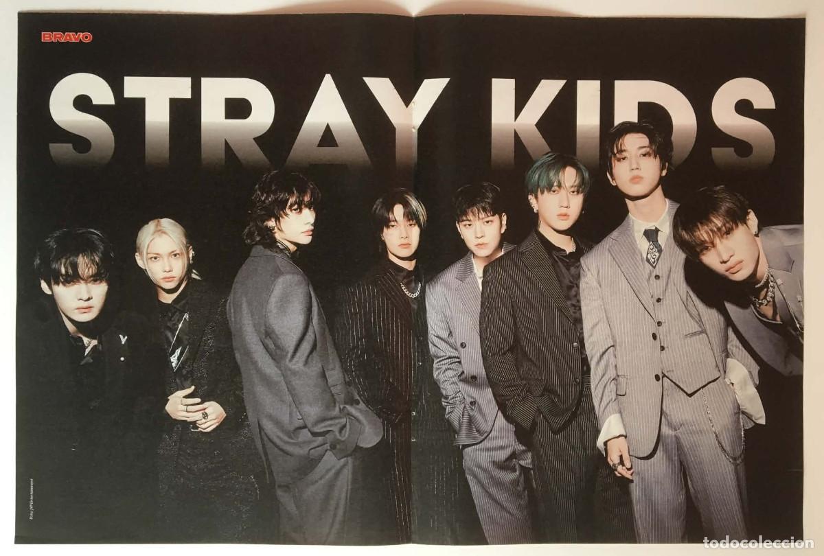 Coleccionismo de carteles: Stray Kids K-pop / Gracie Abrams Double-Sided Poster Bravo Magazine Germany Music